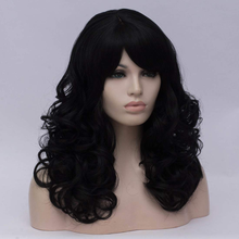 Cargar imagen en el visor de la galería, Peluca de fibra 18 pulgadas largo rizado #29