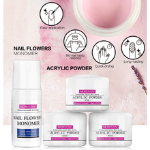 Cargar imagen en el visor de la galería, Kit de uñas acrílicas en polvo de acrílico