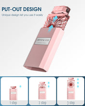 Cargar imagen en el visor de la galería, Ventilador de mano para dama NDP32