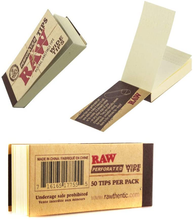 Cargar imagen en el visor de la galería, Puntas de filtro de algodón anchas perforadas Paquete de 6 = 300 puntas