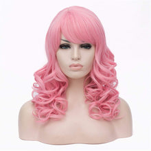 Cargar imagen en el visor de la galería, Peluca de fibra 18 pulgadas largo rizado #29