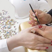 Cargar imagen en el visor de la galería, 1728 piezas de diamantes de imitación de uñas