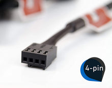 Cargar imagen en el visor de la galería, Ventilador de enfriamiento de alto rendimiento, 4 pines, 1700 RPM (4.724 in, gris) NDP14