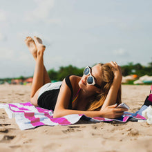 Cargar imagen en el visor de la galería, Toalla de playa de microfibra 75x130cm NDP53