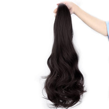 Cargar imagen en el visor de la galería, Extensiones onduladas de cola de caballo con clip 24 pulgadas, NDP43