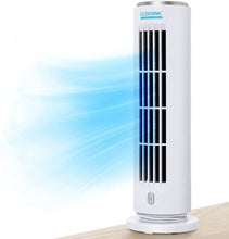 Cargar imagen en el visor de la galería, Ventilador de mesa pequeño, ventilador de mesa USB portátil de 12 3/8 pulgadas, 3 ajustes #35