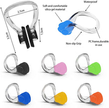 Cargar imagen en el visor de la galería, Clip de nariz para natación 14 paquetes NDP61