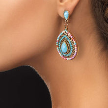 Cargar imagen en el visor de la galería, 4 pares de pendientes bohemios vintage NDP-47