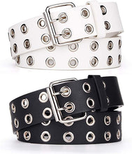 Cargar imagen en el visor de la galería, Cinturón punk con ojales para mujer NDP-84