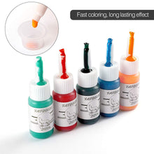 Cargar imagen en el visor de la galería, Juego de tinta de tatuaje, 20 colores, profesional, 0.2 fl oz NDP68