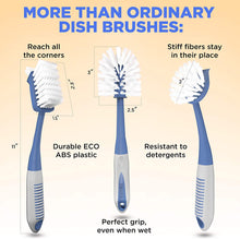 Cargar imagen en el visor de la galería, Juego de 3 cepillos para platos NDP6