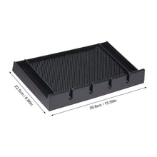 Cargar imagen en el visor de la galería, Bandeja para cortar peluquería, antideslizante, color negro, NDP-62