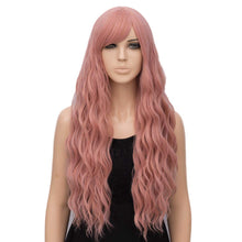 Cargar imagen en el visor de la galería, Peluca de fibra resistente al calor para mujer #28