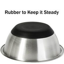 Cargar imagen en el visor de la galería, bol de acero inoxidable con base de silicona. set de 4 NDP4