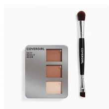 Cargar imagen en el visor de la galería, Equipo de polvo para cejas Easy Breezy, rico color café, de Covergirl