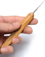 Cargar imagen en el visor de la galería, Gancho de ganchillo de bambú, agujas de ganchillo, 0.020 in, 0.030 in NDP-5
