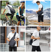 Cargar imagen en el visor de la galería, Mochila bandolera para senderismo con bolsillo NDP16