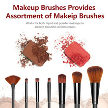 Cargar imagen en el visor de la galería, Juego de brochas de maquillaje – 12 brochas NDP58