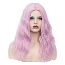 Cargar imagen en el visor de la galería, Peluca de fibra 18 pulgadas largo rizado #29