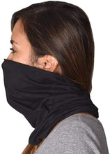 Cargar imagen en el visor de la galería, 3 piezas. Polaina para el cuello Cool Ligero para mujeres y hombres Bandanas Ajustable Reutilizable