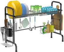 Cargar imagen en el visor de la galería, Escurridor de platos de acero inoxidable NDP134