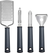 Cargar imagen en el visor de la galería, 4 piezas peladores de verduras ralladores para cocina NDP16