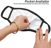 Cargar imagen en el visor de la galería, Mascarilla facial reutilizable paquete de 3