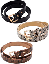 Cargar imagen en el visor de la galería, Cinturón de piel 3 unidades NDP18