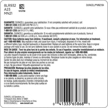 Cargar imagen en el visor de la galería, Duracell - 21/23 pilas alcalinas, larga duración, 12 voltios NDP31