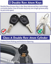 Cargar imagen en el visor de la galería, Bloqueo antirrobo para volante, función de martillo de emergencia NDP15