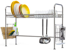 Cargar imagen en el visor de la galería, Escurridor de platos de acero inoxidable NDP135