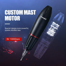 Cargar imagen en el visor de la galería, Bolígrafo giratorio para tatuajes (aluminio, para artistas de tatuaje)