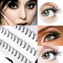 Cargar imagen en el visor de la galería, Pestaña natural individual en racimo Largas 14mm NDP-4