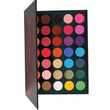 Cargar imagen en el visor de la galería, Set de maquillaje De Sombras paleta De Ojos profesional cosmetico 35 Colores