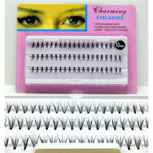 Cargar imagen en el visor de la galería, Pestaña natural individual en racimo Largas 10mm NDP-5