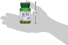 Cargar imagen en el visor de la galería, Nature's Bounty Vitamina B-12 Tabletas de 1000 mcg, 100 unidades

