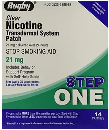 Parche TDS de 21 mg NICOTINE-21 MG A24