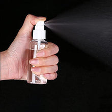 Cargar imagen en el visor de la galería, Botellas de spray, paquete de 30 botellas de viaje de plástico de niebla fina vacía transparente de 1 onza de 1.0 fl oz
