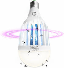 Cargar imagen en el visor de la galería, ZingZap Bombilla LED de doble función, tres modos de iluminación LED/UV
