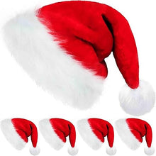 Cargar imagen en el visor de la galería, Sombreros de Papá Noel MNKXL a granel para adultos
