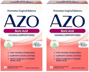 AZO Supositorios vaginales de ácido bórico