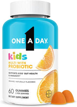 Cargar imagen en el visor de la galería, Gomitas Multivitamínicas para Niños One A Day con Vitaminas C, D, E y Zinc

