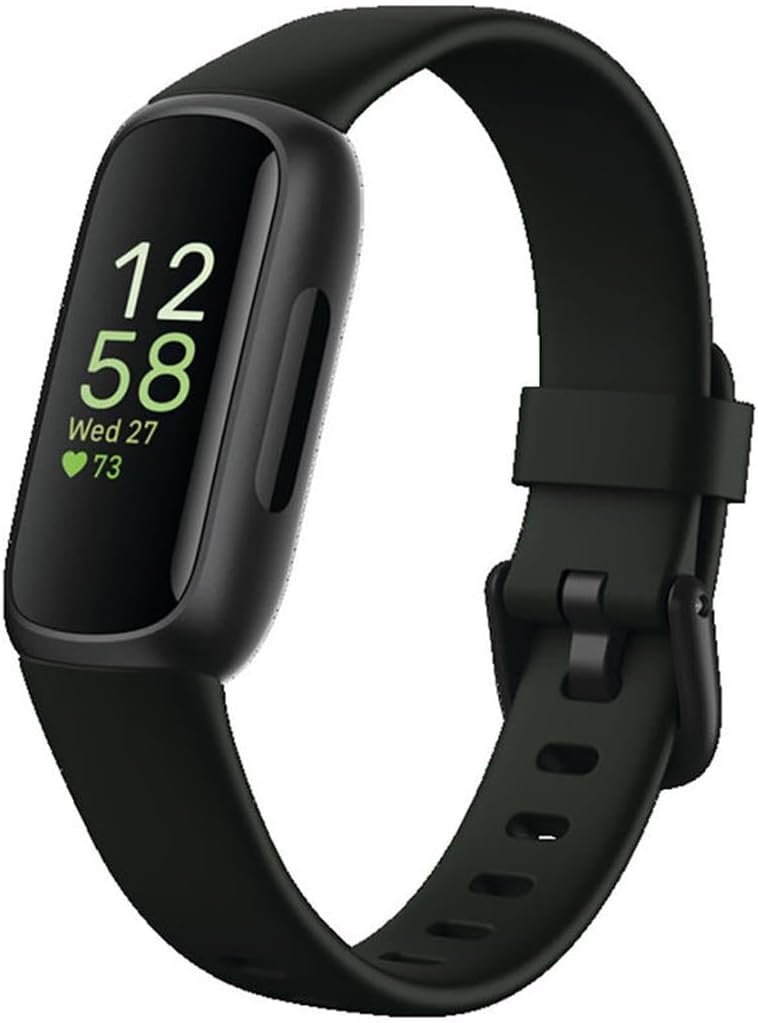 Fitbit Inspire 3 rastreador de salud y fitness con control del estrés, intensidad de entrenamiento A24