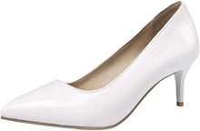 Cargar imagen en el visor de la galería, MAVMAX Zapatos de tacón de gatito de charol para mujer

