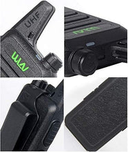 Cargar imagen en el visor de la galería, Radio transceptor de walkie talkie UHF 400-470 MHz MINI portátil WLN KD-C1 Radio
