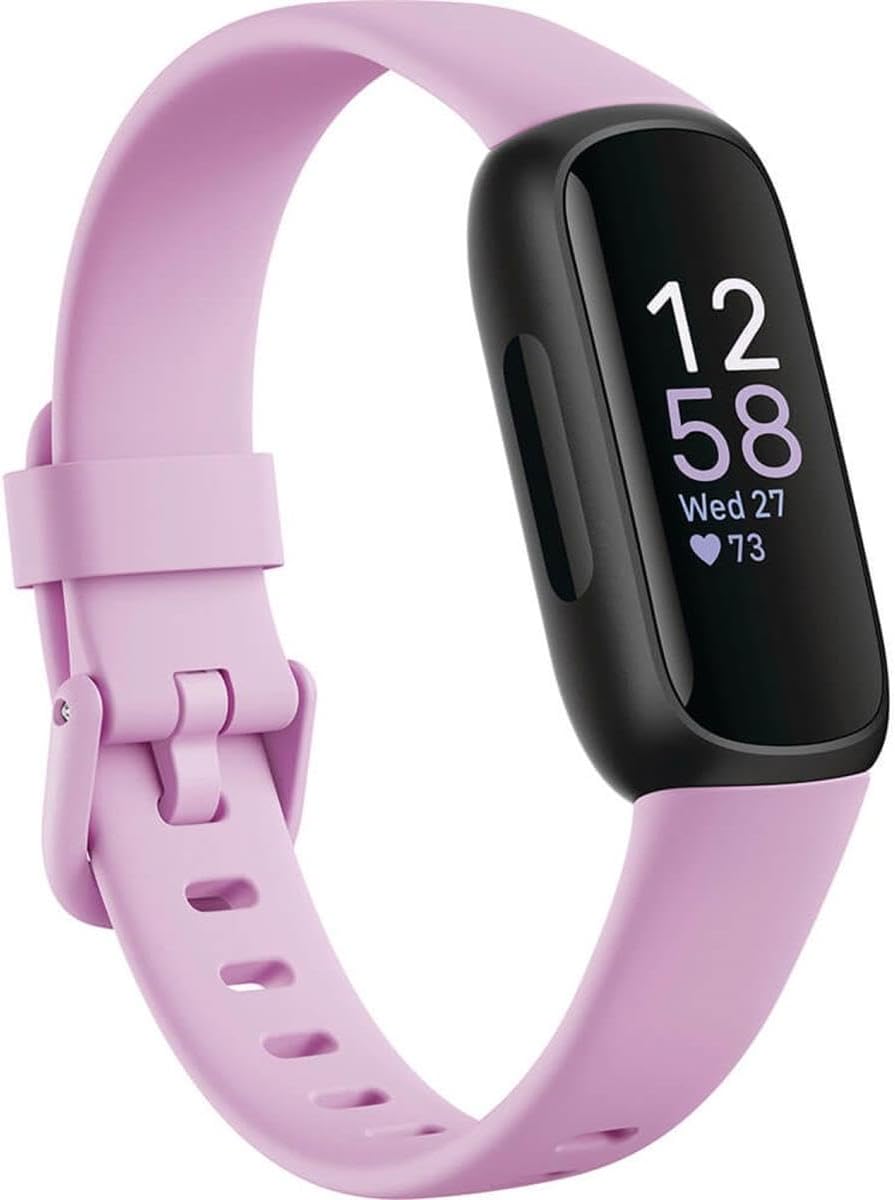 Fitbit Inspire 3 - Rastreador de salud y fitness con control del estrés A24