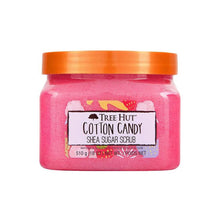 Cargar imagen en el visor de la galería, Tree Hut - Exfoliante corporal con azúcar de karité, sabor algodón de azúcar, 510 gramos
