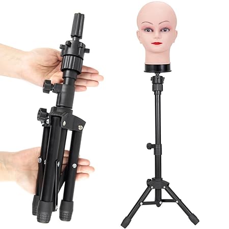 Mini trípode para peluca, a24