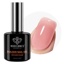 Cargar imagen en el visor de la galería, Gel de uñas Builder de Modelones, 7-en-One Clear Builder para uñas, curado con LED
