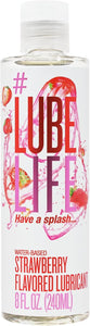 Lube Life - Lubricante personal a base de agua, sabor fresa, a24
